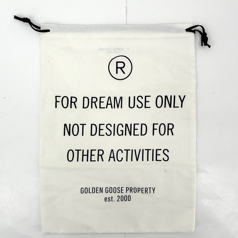 Golden‎ Goose drawstring dust bag